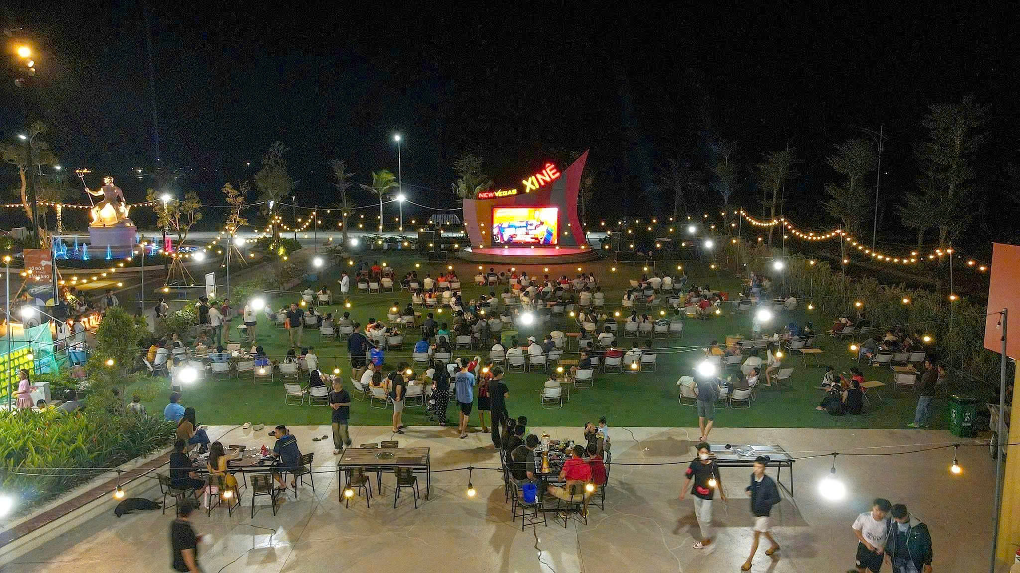 2. Rạp phim ngoài trời độc đáo